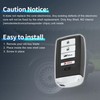 X AUTOHAUX Key Shell Case Keyless Entry Remote Key Fob