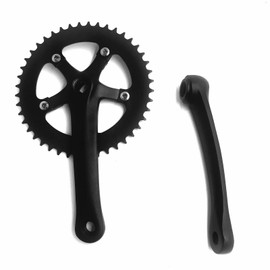 CDHPOWER Single Speed Crankset 44T 170mm & 68X120 BB Bike Bottom Bracket Mountain Road Bike