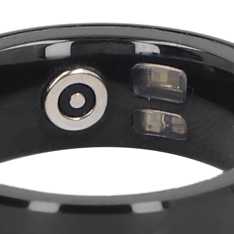 Smart Health Ring Sleep Monitor Waterproof Bluetooth Metal Activity Tracker