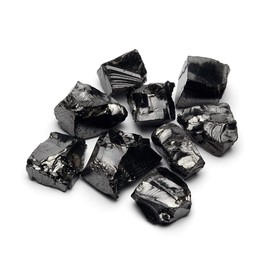 Precious Shungite Water Stones for Water Treatment, Elite Shungite Stones, 100% Natural Stones from Karelia, Healing Stones for Water with Certificate