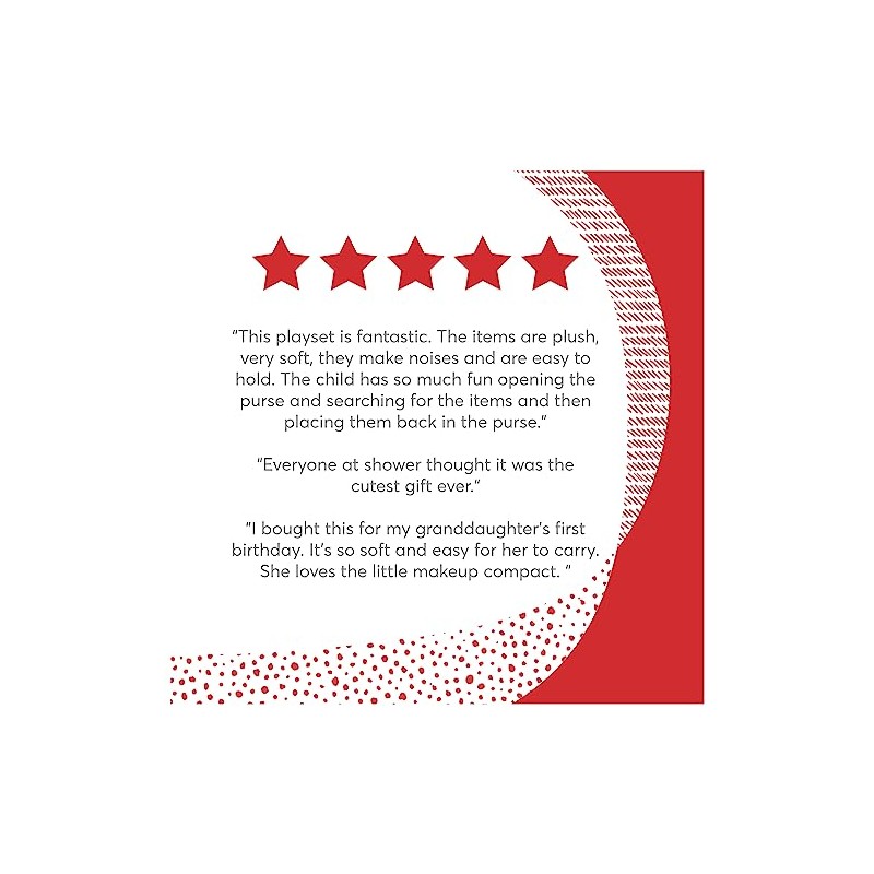 Baby GUND Play Soft Collection, My First Purse 5-Piece Plush