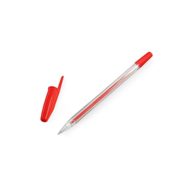 uni-ball SA-S Ballpoint Pen 0.7mm Tip Red Ink Pack of