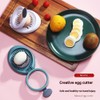 Egg Slicer, Strawberry Cutter with Stainless Steel Wire, Multifunctional Egg
