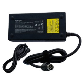 UpBright 4Pin AC/DC Adapter Compatible with GE LOGIQ e XP Power AHM150PS19 AHM150PS19-XA1048 AHM150PS19XA1048 10016164 D 5460229 19V 7.89A Four-pin Interface Power Supply Cord Cable Battery Charger
