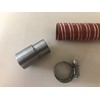 GenExhaust Universal Generator 1" silicone tubing exhaust extension 1 foot