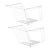 [2 Pack]Upgraded 240337103 Refrigerator Crisper Drawers Bins Suitable For Frigidaire