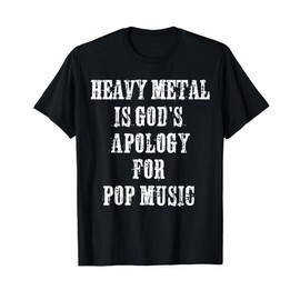 Heavy Metal Head Funny Rock Metal Fan Festival Gift T-Shirt