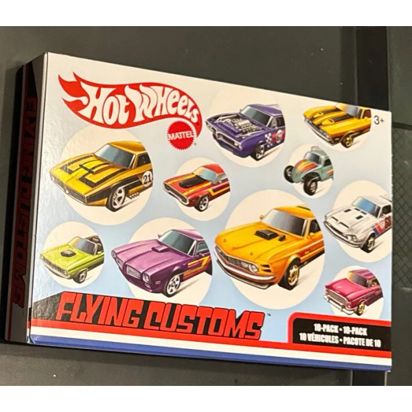 Hot Wheels 2021 HOT WHEELS FLYING CUSTOMS BOXED SET OF