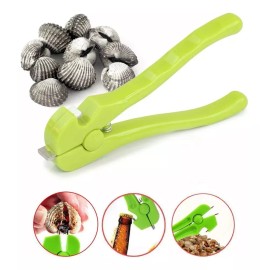 pinza abre almejas Abre Concha Almeja Marisco Destapador Multifuncional