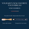 Better & Better Natural Bamboo Toothbrush for Kids | Extra