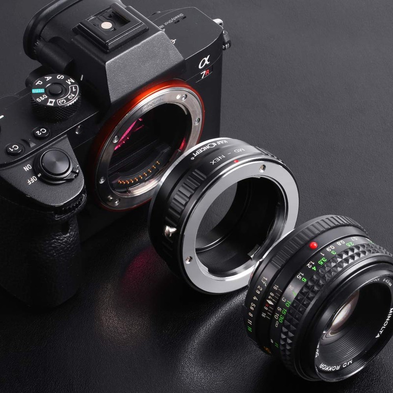 K&F Concept MD to NEX Adapter MD MC Mount Lens