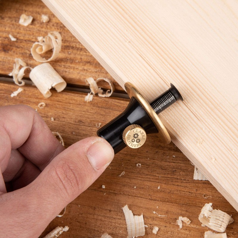 Clarke Brothers Wheel Marking Gauge - Woodworking Marking Scriber Kit
