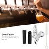 Brass Beer Faucet Tap Dispenser with Brush Dust Cover Beer