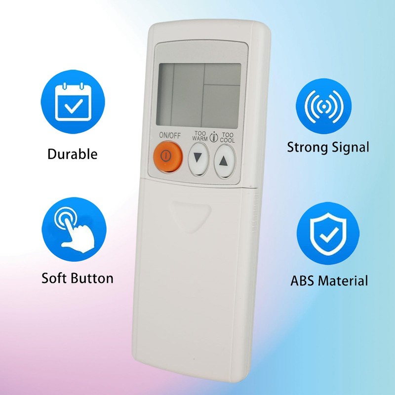 Replacement Remote Control for Mitsubishi Electric Mr Slim Air Conditioner