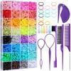 Triko Ligas para el Cabello, 2000 Piezas Bandas Elásticas para