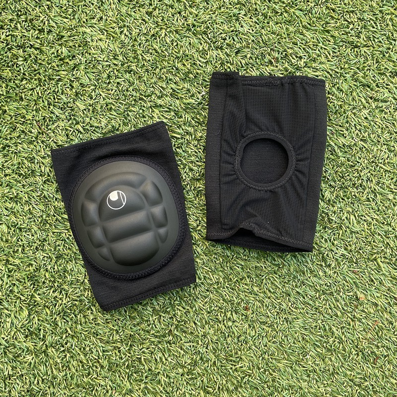 uhlsport U81704 Knee Pad, Jr Knee Protection, Black