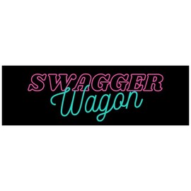 Vegamax Swagger Wagon Waterproof Vinyl Bumper Sticker for Cars Trucks Laptop