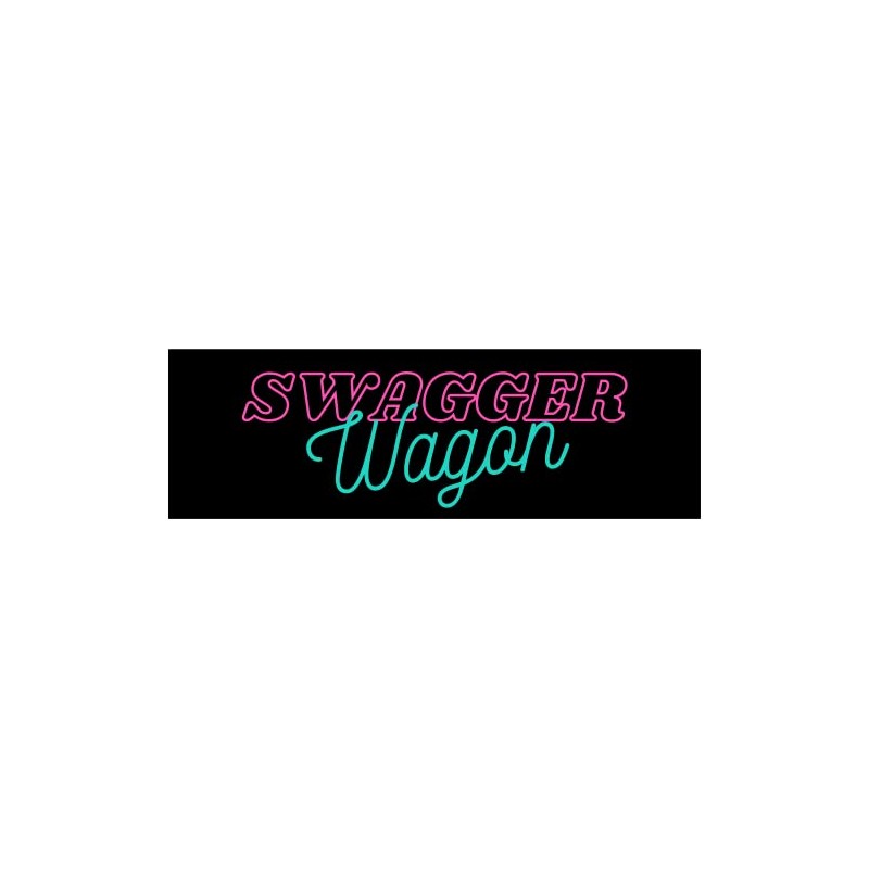 Vegamax Swagger Wagon Waterproof Vinyl Bumper Sticker for Cars Trucks