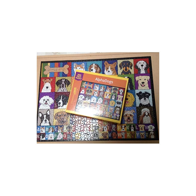 Alphadogs 1000 Piece Jigsaw Puzzle