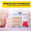 Scotch Permanent Fabric Tape Strips, 0.75 in. x 4 in.,
