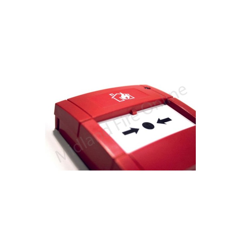 KAC Fire Alarm Conventional Manual Call Point - FLUSH by