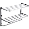 30 Inch Bathroom Towel Rack Towel Bar, 2-Tier Towel Rack