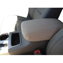 Auto Console Covers- Compatible with The Dodge Avenger 2008-2014 Center Console Armrest Cover Fleece- TAN