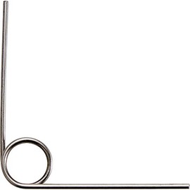 TRUSCO TS-33054RA Torsion Springs, D7XL28 Angle, 90 mm, 3 Rolls, 10 Pieces, Right Winding