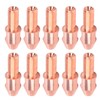 10Pcs Welding Contact Tip Submerged Copper Arc Nozzle Accessory M12
