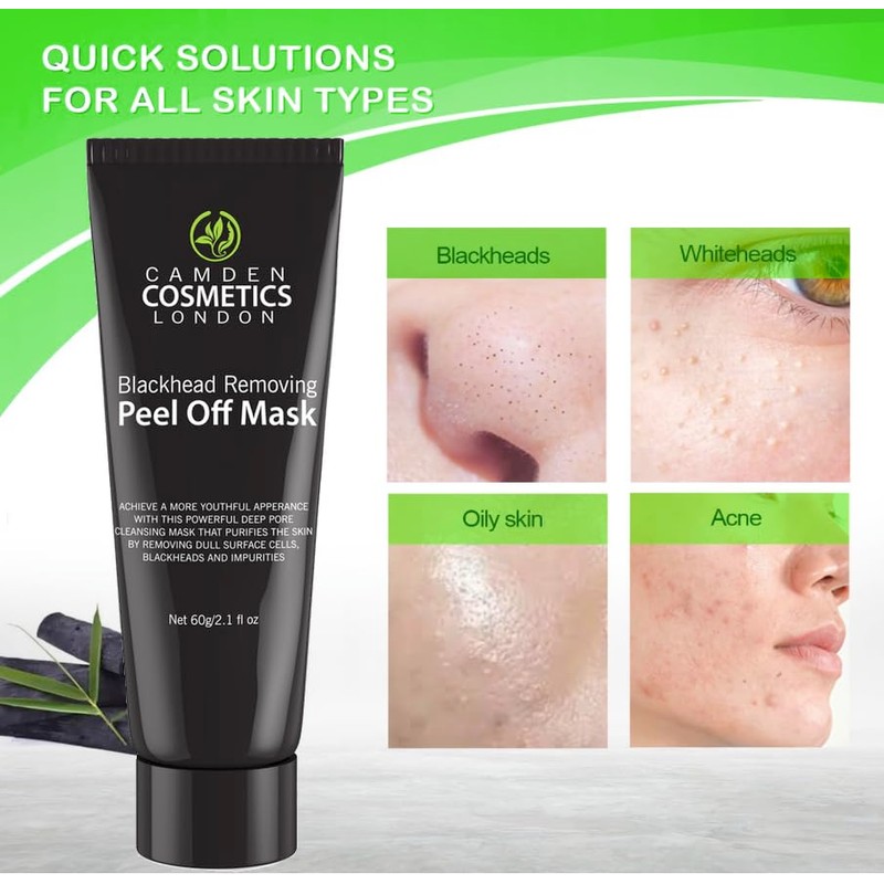 CAMDEN COSMETICS Blackhead Peel off Face Mask For Men &