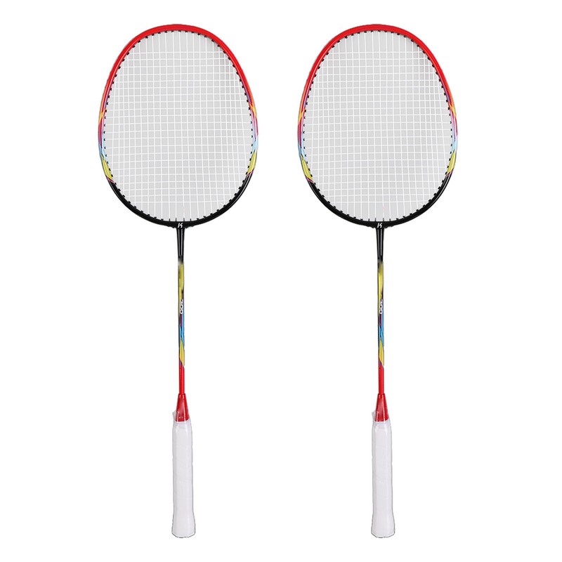 2 Player Badminton Racquet High Stability Lightweight Portable Sports Badminton