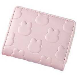 AOSIFIEL Wallet with Zippered Coin Pocket for Women Small Wallet Travel Wallet Mini Wallet Leather for Lady Teen Girl Kid Wallet Cute Wallet Trifold Card Holder
