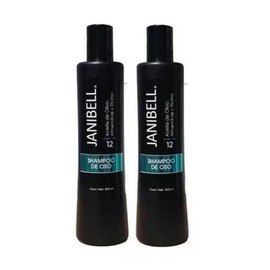 Janibell Shampoo De Oso Aceite de Olivo, Almendras y Ricino Janibell 500 ml 2pza