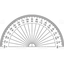 Westcott 4" Protractor