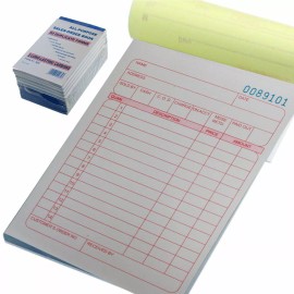 Unbranded Lot 10 Pack Sales Order Book Receipt Invoice Duplicate Form 50 sets Carbonless