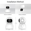 2K 3MP Smart Security Camera WIFI 360° Panoramic Night Vision