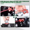 Unbranded Car Battery Post Terminal Cleaner Dirt Corrosion Brush Hand
