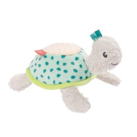 Fehn Bath Animal Turtle Bath Sponge - Cuddly Toy Baby Bath Toy for the Bath - Fabric Water Toy for Bath Fun - Bath Toy for Babies and Toddlers from 0+ Months