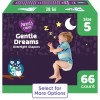 Parent's Choice Gentle Dreams Overnight Diapers Size 5, 66 Count