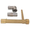 G3/4 Quick Coupler Key Brass Sprinkler Valve Key Stainless Steel