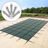 WBCBEC 12PCS Pool Cover Spring Sleeves, Winter Pool Cover Spring