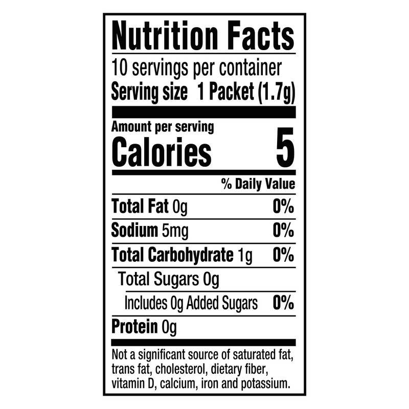 Crystal Light Drink Mix, 12 Packets, for Convenient On-the-Go Flavorful