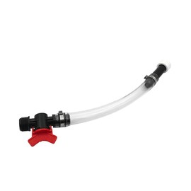 Zieichy Racing Fuel Filler Jug Hose: 2PCS Flexible Racing Fuels Filler Hose With Shutoff Valve for Deluxe Racing Fuel Hose Bender Kit Clear Racing Fuel Filler Hose