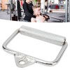 Cable Machine Handle Steel Knurled Fitness Hand Grip Pulldown Rowing