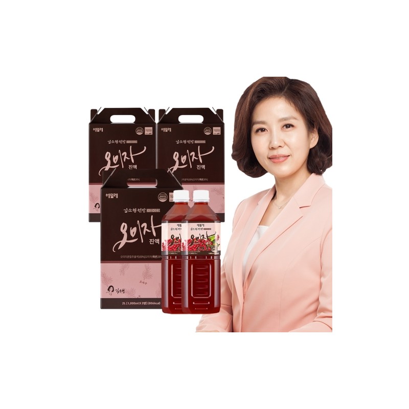 Kim So-hyung Schisandra Berry Extract 1,000ml 2 Bottles / 김소형