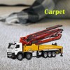 Qcar Concrete Pump Truck Construction Vehicles Toys,1:50 Scale Diecast Site