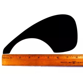 Unbranded (B21) Yamaha Style Acoustic Guitar Pickguard BLACK, Self-adhesive