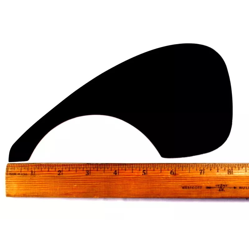 Unbranded (B21) Yamaha Style Acoustic Guitar Pickguard BLACK, Self-adhesive