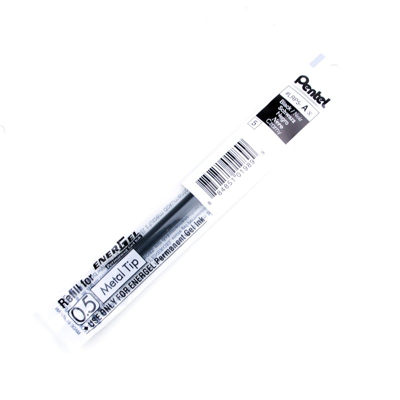 Pentel 0.5 mm EnerGel Permanent Ink Refills - Black Ink