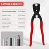 HOUSERAN 8 Inch End Cutting Pliers, Heavy Duty Nail Puller